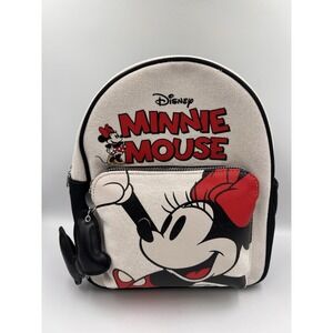 Primark Disney's Minnie Mouse Backpack White Ecru NWT